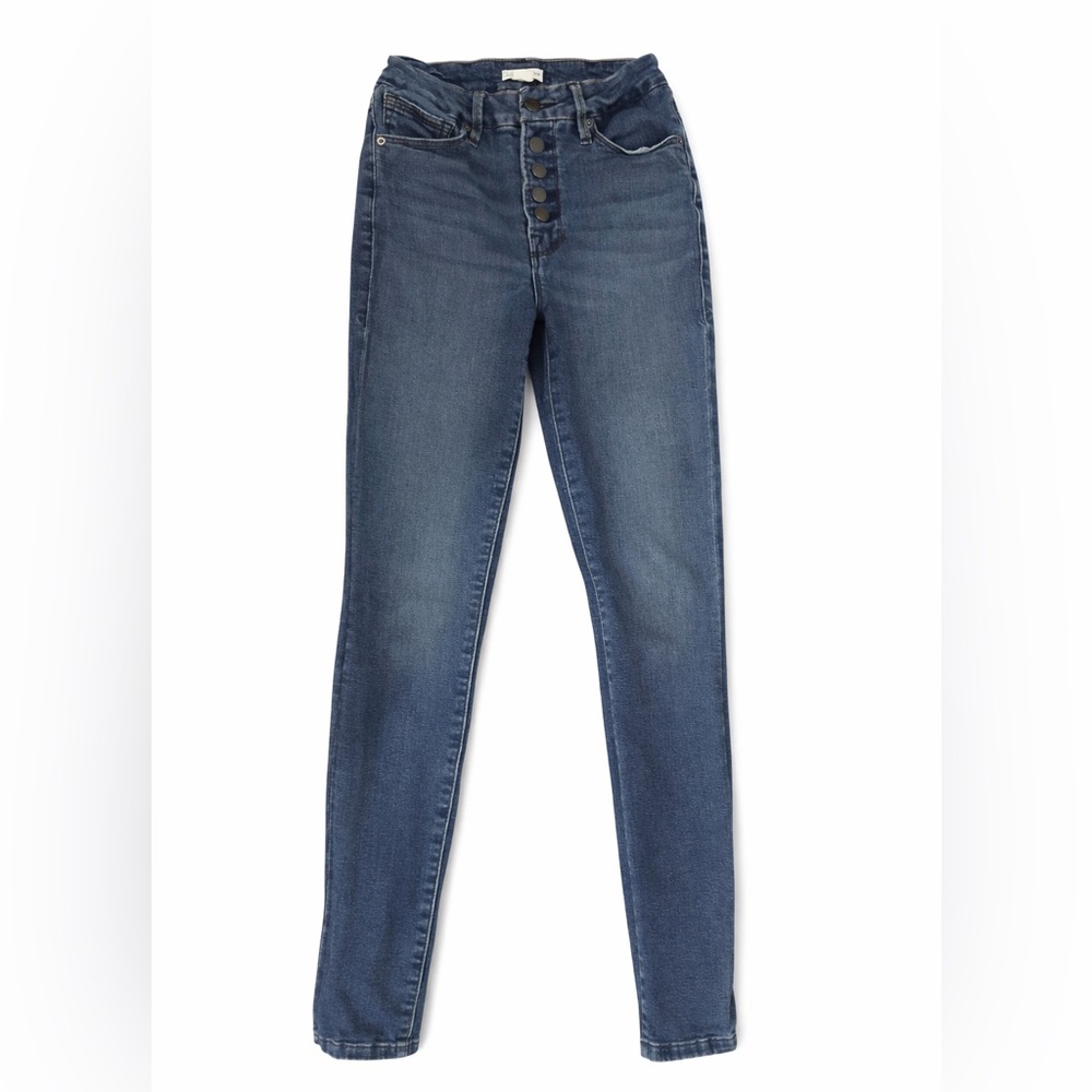 Good American High Rise Blue Jeans